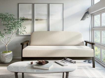 Диван Арско Флори Мини двухместный кремовый