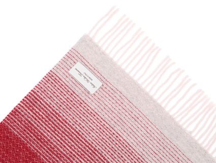 Плед Italian Woollen Treasures Lara Rosso