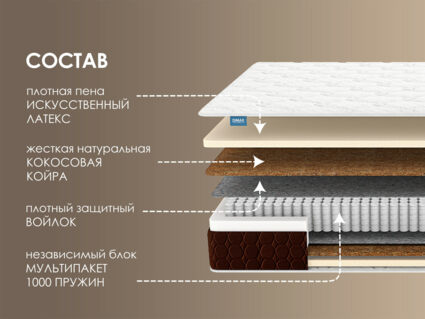 Матрас Димакс Мега дабл 23
