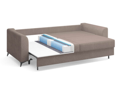 Диван Сонум Dario Рогожка голубой