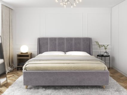 Кровать Sontelle Style Skordia Malta grey с подъемным механизмом