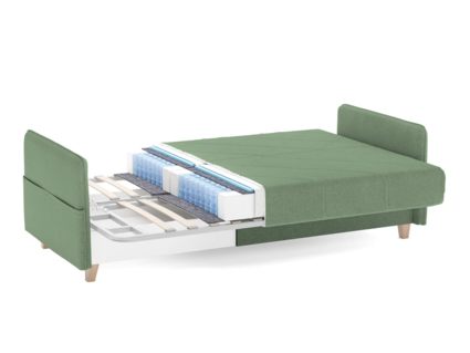 Диван Сонум Forest Рогожка голубой