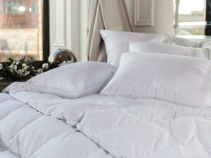 Подушка German Grass White Familie Down средняя