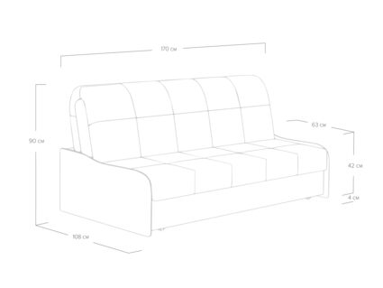 Диван Сонум Glen Микровелюр	лиловый