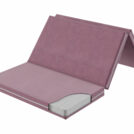 Футон DreamLine Holl 9 (велюр бледно-розовый)