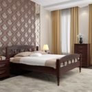 Кровать DreamLine Флоренция ясень Красное дерево