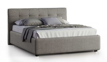 Кровать мягкая в классическом стиле Nuvola Parma Bravo 28 (с основанием)