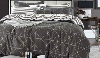 Комплект постельного белья с геометрическими фигурами (круг, квадрат, прямоугольник) Tango TPIG3-550