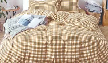 Комплект постельного белья 1,5-спальное из хлопка и полиэстра Tango DF-178