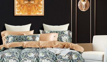 Комплект постельного белья с цветочными узорами Асабелла 1701