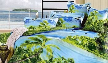 Комплект постельного белья с пейзажем Tango TS03-384