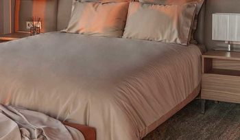 Комплект постельного белья Евро BOVI SAVOY бронзовый