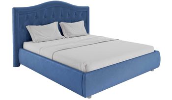 Кровать синяя Димакс Эридан Сапфир с подъемным механизмом