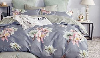 Комплект постельного белья с цветами Tango TPIG3-1377