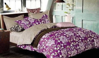 Комплект постельного белья с цветочными узорами Tango TPIG6-316