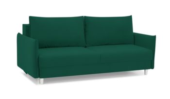 Диван кровать зеленый Фиеста Мебель Портленд Лайт велюр Vivaldi 11 зеленый