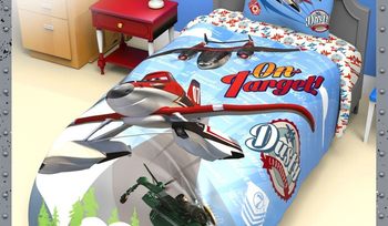 Комплект постельного белья Детское Этель Disney Самолеты
