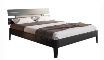 Кровать из массива 200x200 см DreamLine Лацио 1 бук Венге
