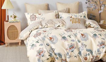 Комплект постельного белья с цветами Tango TPIG3-1544