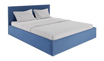 Кровать синяя Димакс Джеффер Сапфир с подъемным механизмом