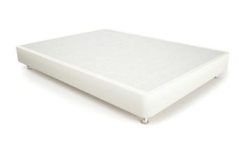 Кровать мягкая без изголовья Mr.Mattress Fine Box экокожа White