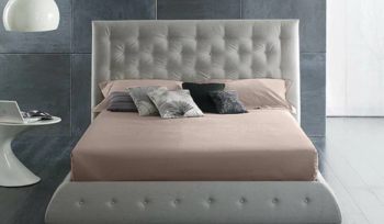 Простыня розовое Primavelle на резинке Satin Luxe (сухая роза)