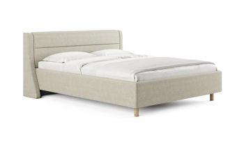 Кровать в современном стиле Сонум Madrid Кашемир Бежевый (с основанием)