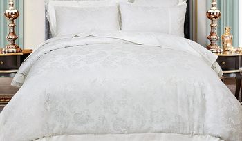 Комплект постельного белья с кружевами Асабелла 469