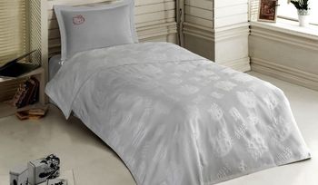Комплект постельного белья 1,5-спальное Virginia Secret 2301-02 с покрывалом