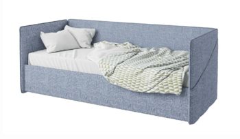 Кровать мягкая голубая Sontelle Аланд Romeo 13 (с основанием)