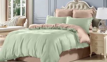 Комплект постельного белья зеленый Primavelle Tencel Florena