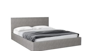 Кровать мягкая 110х200 см Sontelle Bonem Malta grey (с основанием)