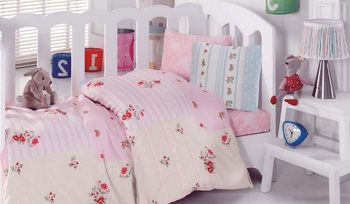 Комплект постельного белья с вышивкой Cotton Box 1041-04