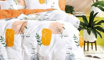 Комплект постельного белья оранжевое Tango TPIG3-1227