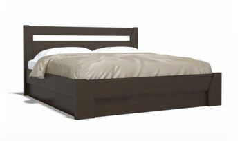 Кровать из массива 200x200 см DreamLine Парма бук Орех мокко