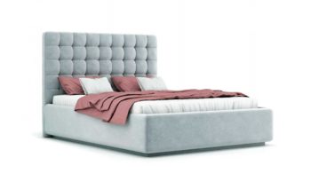 Кровать мягкая в классическом стиле Nuvola Vita Velutto 32 (с подъемным механизмом)