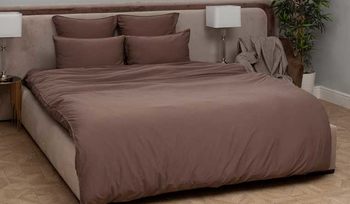 Комплект постельного белья 1,5-спальное BOVI SOFT SATEEN шоколадный