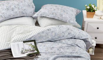 Комплект постельного белья с цветочными узорами Асабелла 1692