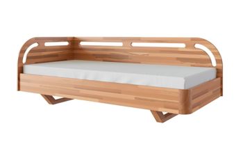 Кровать в стиле лофт DreamLine тахта Сен-Реми бук Натуральный