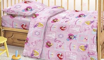 Комплект постельного белья детский Этель Принцессы