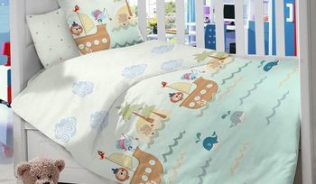 Комплект постельного белья Детское из хлопка Промтекс-Ориент Orient Sea 2