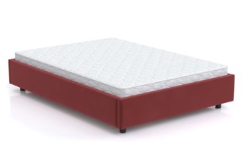 Кровать из массива сосны Арско SleepBox Велюр Grace 27 (с основанием)
