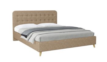Кровать Sontelle Style Kipso Mikki beige (с основанием)