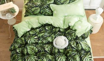 Комплект постельного белья с растениями Tango DF-203