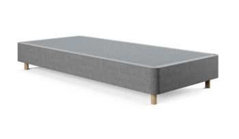 Кровать мягкая в скандинавском стиле Сонум Tatami Кашемир Светло-серый (с основанием из ДСП)