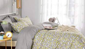 Комплект постельного белья с цветочными узорами Асабелла 1615-6