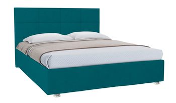 Кровать зеленая Промтекс-Ориент Атнес Velutto 20 (с основанием)