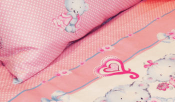 Комплект постельного белья Kariguz Мишки розовый