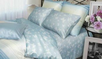 Комплект постельного белья 1,5-спальное из тенсела Kariguz Pure bliss
