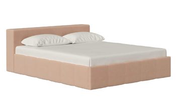 Кровать мягкая в классическом стиле Corretto Стелла бежевый (с подъемным механизмом)
